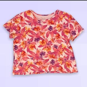 Laura Scott Floral Blouse - Excellent Condition